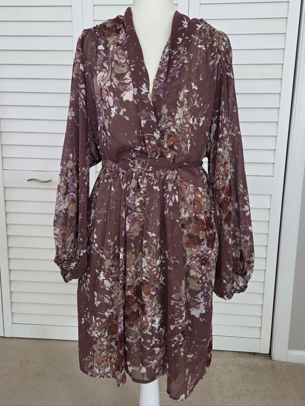 Lovestitch V-Neck Floral Dress